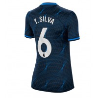 Chelsea Thiago Silva #6 Replica Away Shirt Ladies 2023-24 Short Sleeve